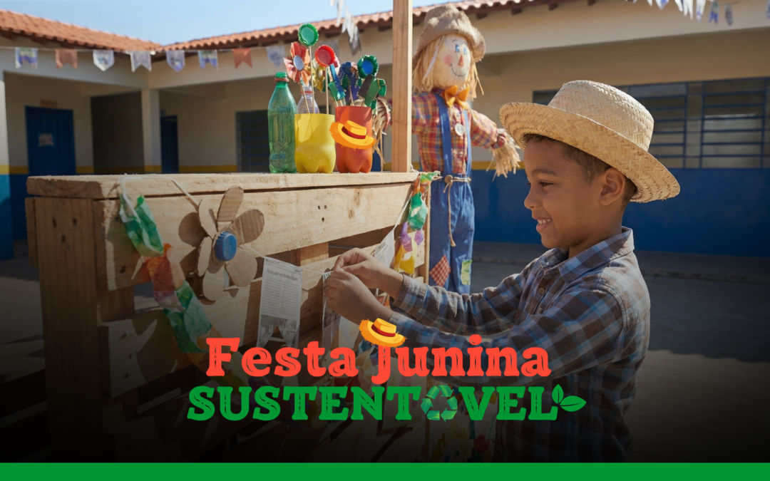 Festa Junina Sustentável na escola: tradição com responsabilidade socioambiental